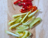 Foto langkah ke 4 dari resep Kukus/pepes tahu kemangi.