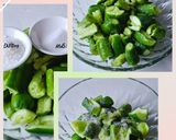 Hình bước làm 1 của món DƯA LEO trộn
