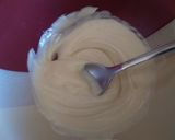 Fehér csokis-nutellás-kekszes kanalas desszert recept fázis 3 fotója