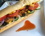 A picture of step 4 of Chicken Tikka Sub.
