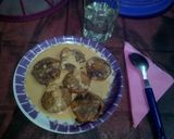 A picture of step 17 of Doudh Gokul pitha-famous in bengal.