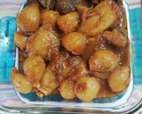 A picture of step 5 of Venison Stifado!!!.