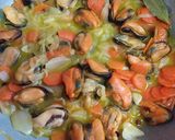Foto del paso 2 de la receta Mejillones en escabeche