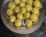 A picture of step 3 of Amla achar.