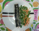 Foto del paso 3 de la receta: Rollito de alga nori con puré de calabaza