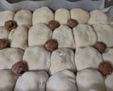Φωτογραφία βήματος 6 της συνταγής Κεφτέδες σε ζύμη με σάλτσα και γιαούρτι!!