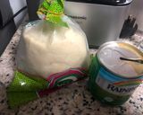 A picture of step 2 of Khoya badami sheer khurma.