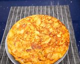 A picture of step 12 of Potato Tortilla with Zucchini and Onion (No Salt).