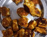 A picture of step 2 of Paneer tikka salad.
