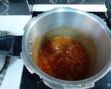 A picture of step 1 of Drumstick with chana dal.