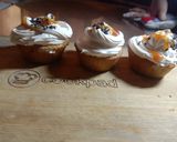 A picture of step 7 of Butterscotch cupcakes 🧁🧁🧁.