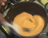 A picture of step 4 of Kaju ka halwa.