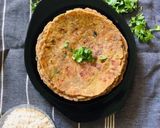 A picture of step 3 of Rajagara Paratha.