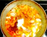 A picture of step 5 of Shahi Paneer.