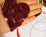 A picture of step 3 of Beetroot Cheese cutlet.