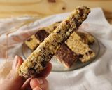 Foto del paso 11 de la receta: 🏃🏻🏋🏼‍♀️ Barritas de cereal con almendras, coco y chocolate 🏋🏃🏼‍♀️‍➡️ sin horno!!