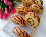 Foto langkah ke 9 dari resep Bolu gulung super lembut lembab lentur (cuma oven tangkring).