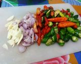 Foto langkah ke 2 dari resep Tumis Jerohan Ikan Bandeng/ Wedel Bandeng.