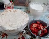 Pas rețetă Pavlova 2 fotografie
