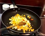 A picture of step 4 of Bread Dhokla.