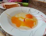A picture of step 1 of Fruits Loaded French Toast.