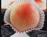 A picture of step 8 of Raspberry Mochi.