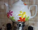 عکس مرحله 1 از دستور دمنوش زعفران و سیب و گل محمدی