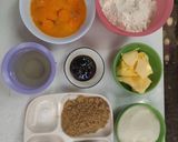 Foto del paso 1 de la receta: Birthday cake con relleno de manzana