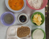 Foto del paso 1 de la receta: Birthday cake con relleno de manzana