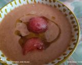 A picture of step 7 of Gazpacho.