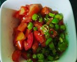 A picture of step 2 of Punjabi Masala Aaloo Gobhi.