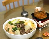 Hình bước làm 6 của món Mì Udon bò Nhật