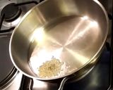 A picture of step 1 of Paneer Jalfrezi.