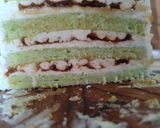 Foto langkah ke 19 dari resep Malaysian Pandan Gula Melaka Cake || Kek Pandan Gula Melaka.