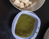Creamy Palak Paneer recipe step 2 photo
