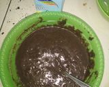 Foto langkah ke 2 dari resep Brownis oreo lumerr simpel.