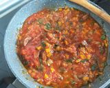 Pas rețetă Paste vegetale cu chorizo și spanac! 4 fotografie