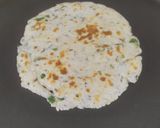 A picture of step 5 of Arrowroot Potato masala Roti.