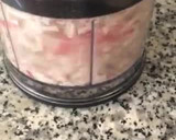 Foto del paso 3 de la receta: Brazo gitano de calabacín con Gambones y bocas de mar