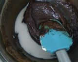 A picture of step 7 of Tripe layered chocolate nutty truffle.