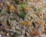 A picture of step 13 of Vegetables rice ❤️.