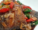 Foto langkah ke 4 dari resep Gurameh Kecap Pedas.