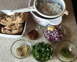 A picture of step 1 of Crispy Poha Namkeen.