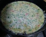 A picture of step 4 of Pizza Omelet.