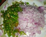A picture of step 3 of Chicken Roll.