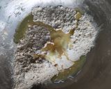 A picture of step 1 of Sakkarpare.