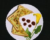 A picture of step 7 of No Bread Veggie Egg Toast.