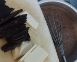 Foto langkah ke 2 dari resep Puding Coklat Fla Vanilla.