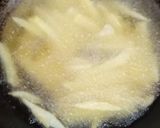 A picture of step 3 of Potato fries 😋.