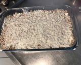 Une image de l'étape 8 de Crozets de sarrasin au lard, crème et grana padano.